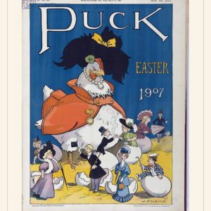 Easter bonnet illustration, 1907 — watermarked preview