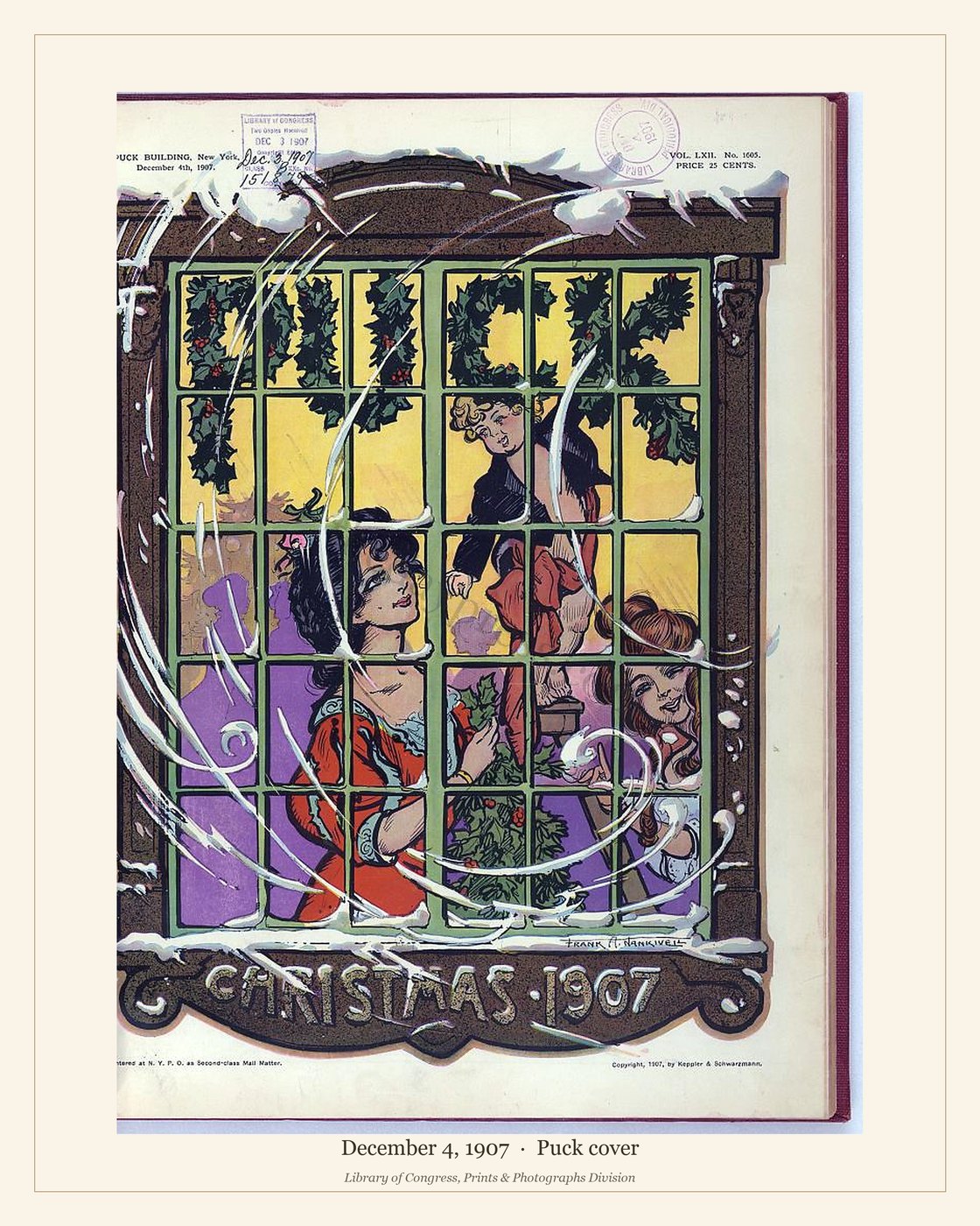 Puck cover — December 4, 1907 — watermarked preview