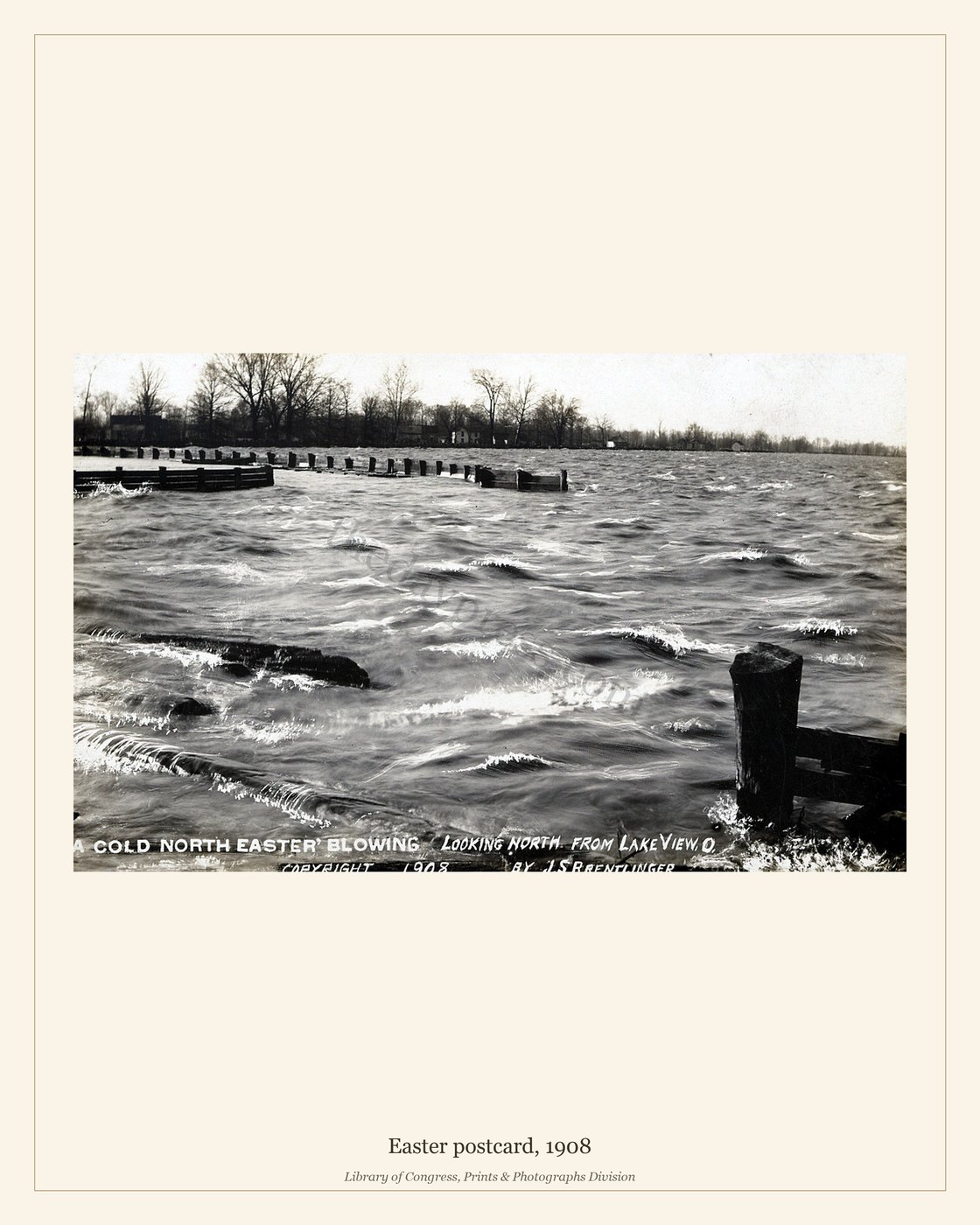 Easter postcard, 1908 — watermarked preview