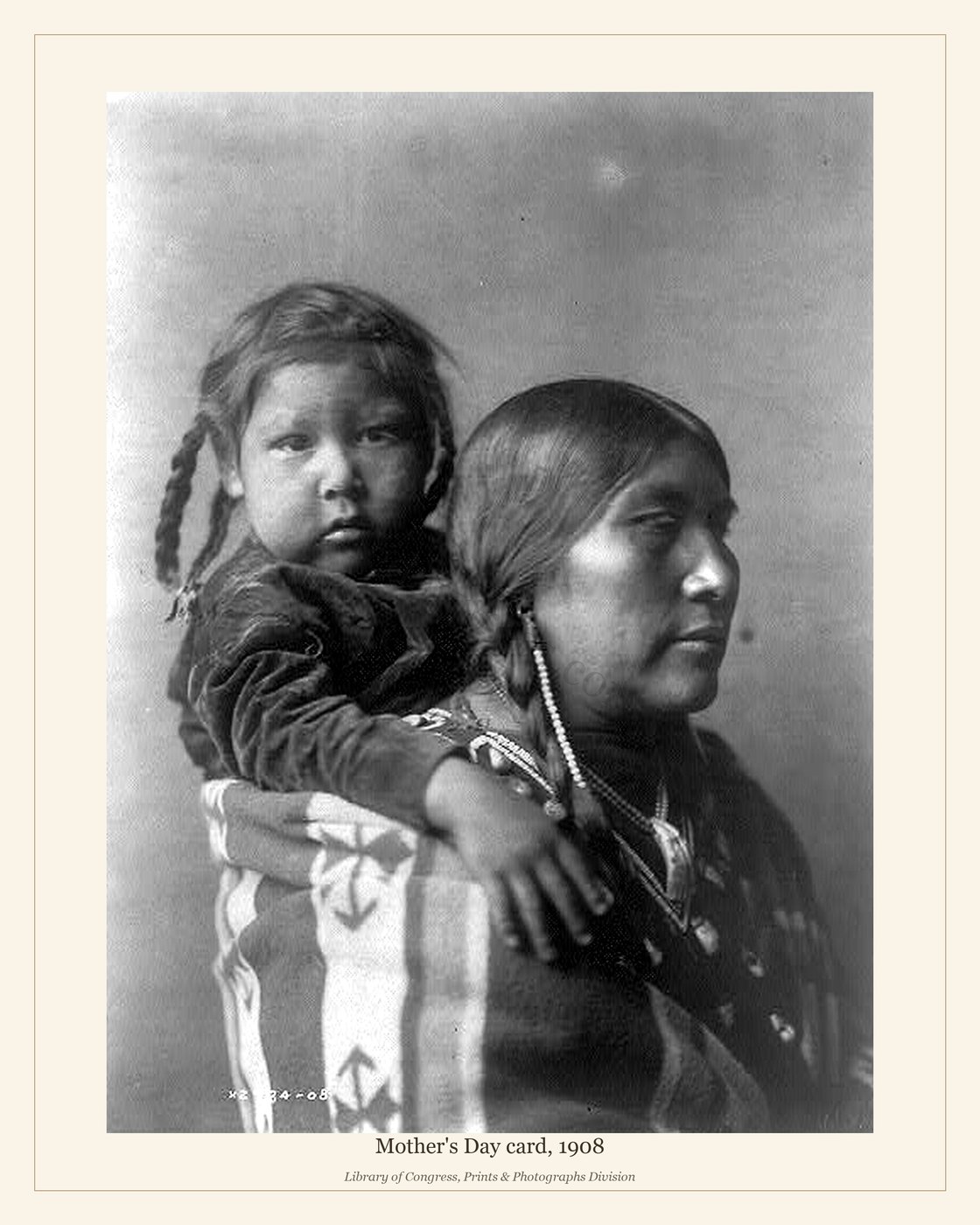 Mother's Day card, 1908 — watermarked preview