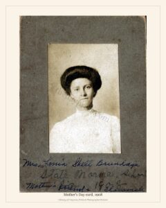 Mother’s Day card, 1908