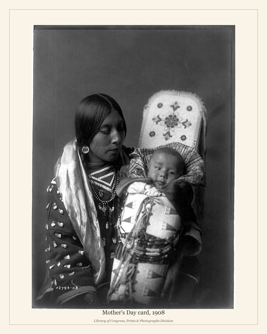 Mother's Day card, 1908 — watermarked preview
