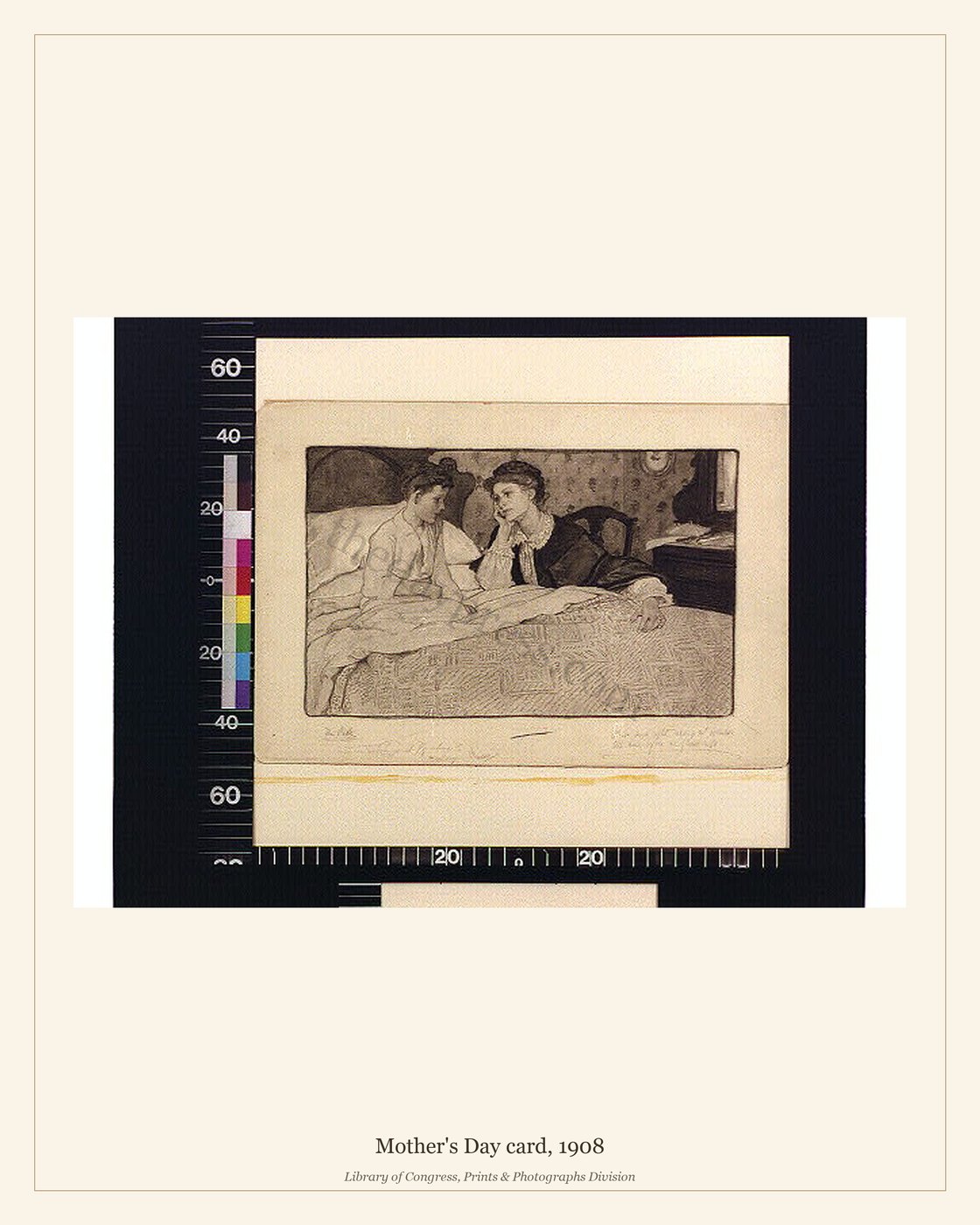 Mother's Day card, 1908 — watermarked preview