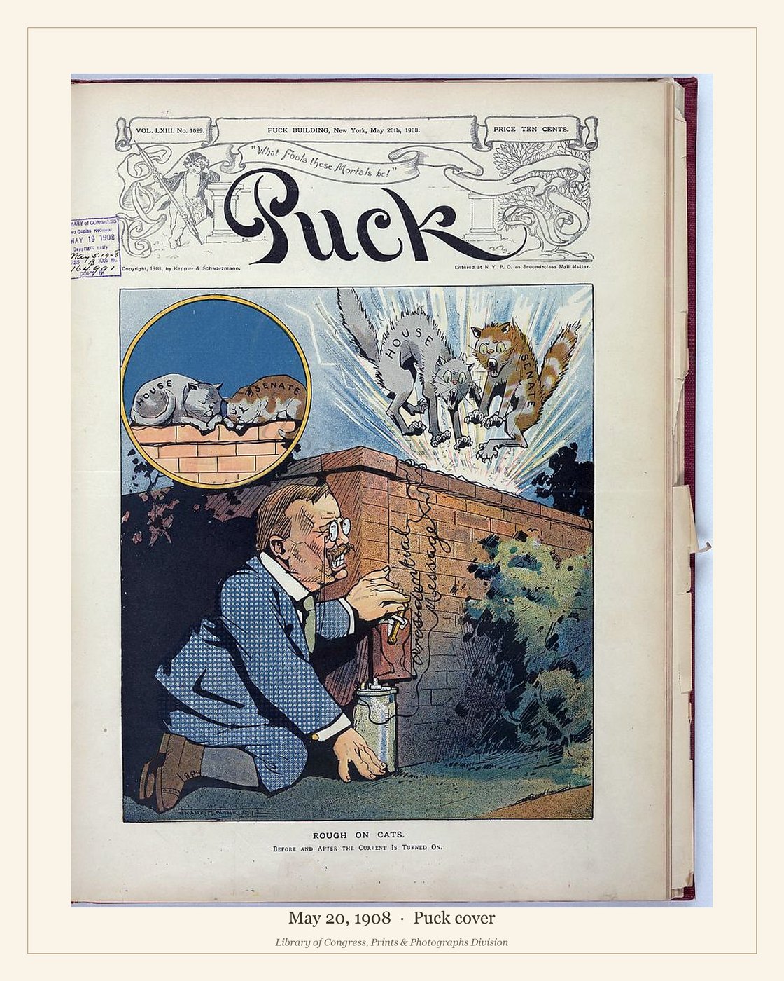 Puck cover — May 20, 1908 — watermarked preview