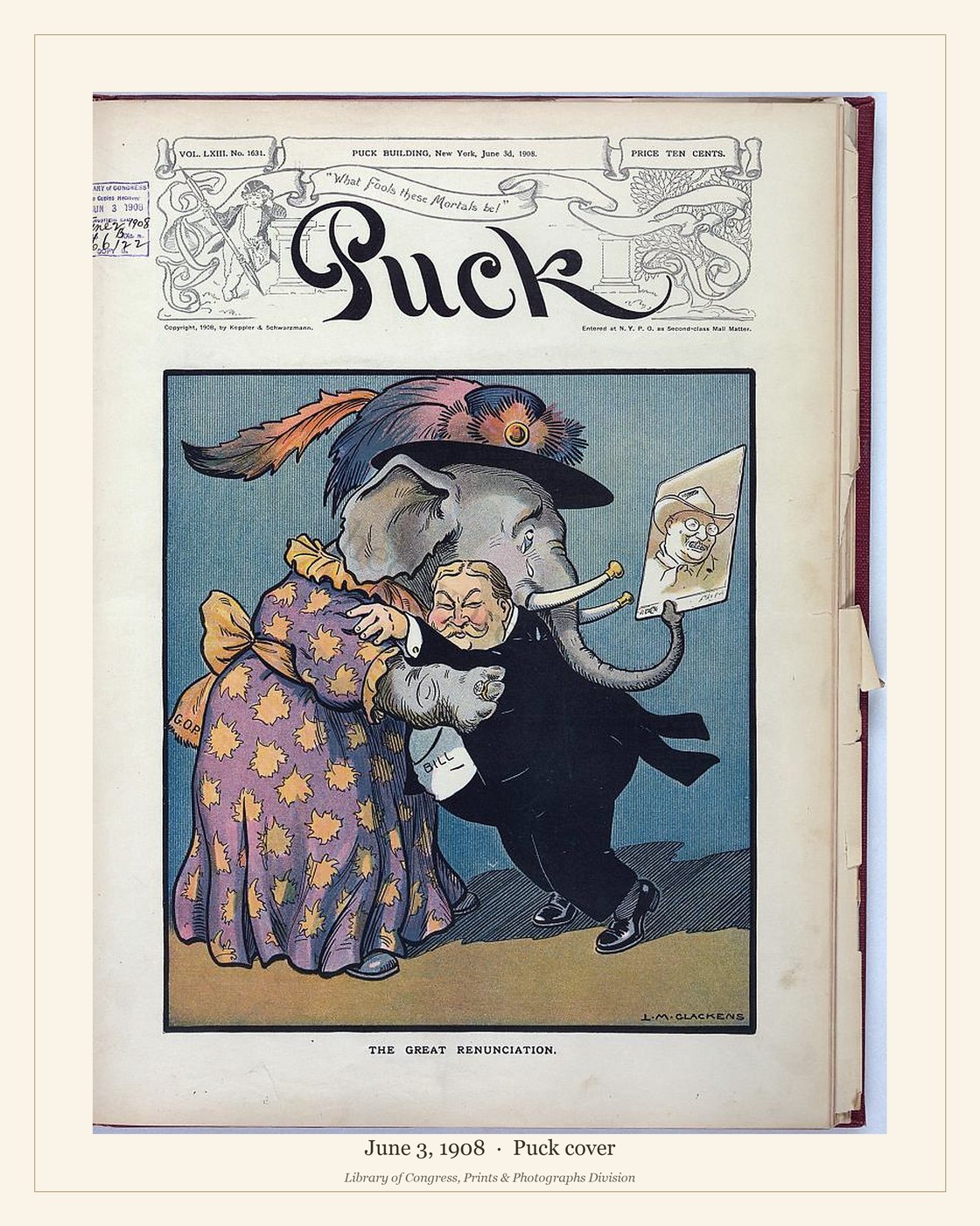 Puck cover — June 3, 1908 — watermarked preview