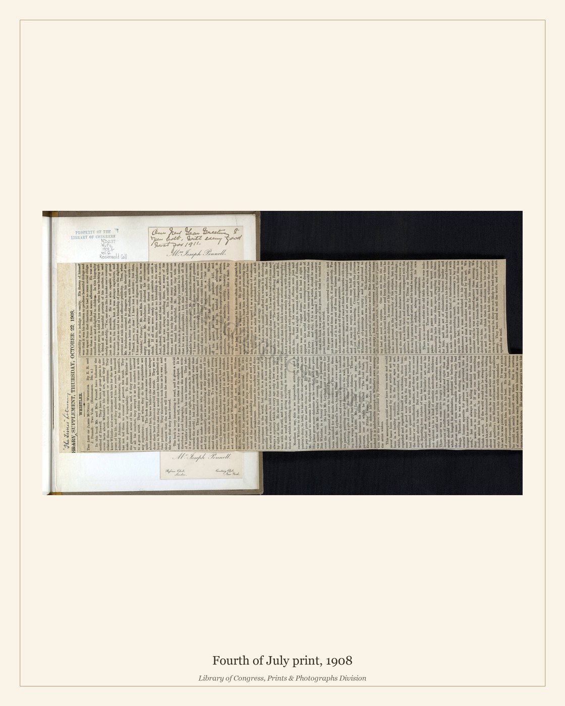 Fourth of July print, 1908 — watermarked preview