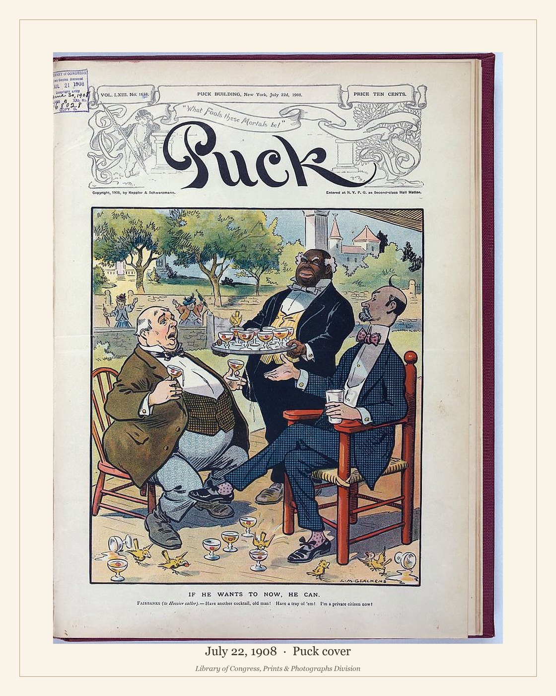 Puck cover — July 22, 1908 — watermarked preview