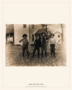 Labor Day card, 1908
