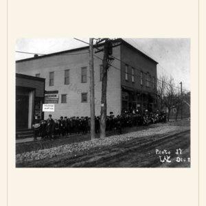 Election Day card, 1908 — watermarked preview
