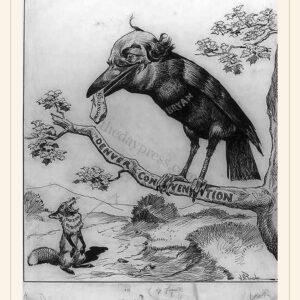 Election Day card, 1908 — watermarked preview