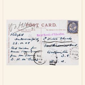 Christmas postcard, 1908 — watermarked preview