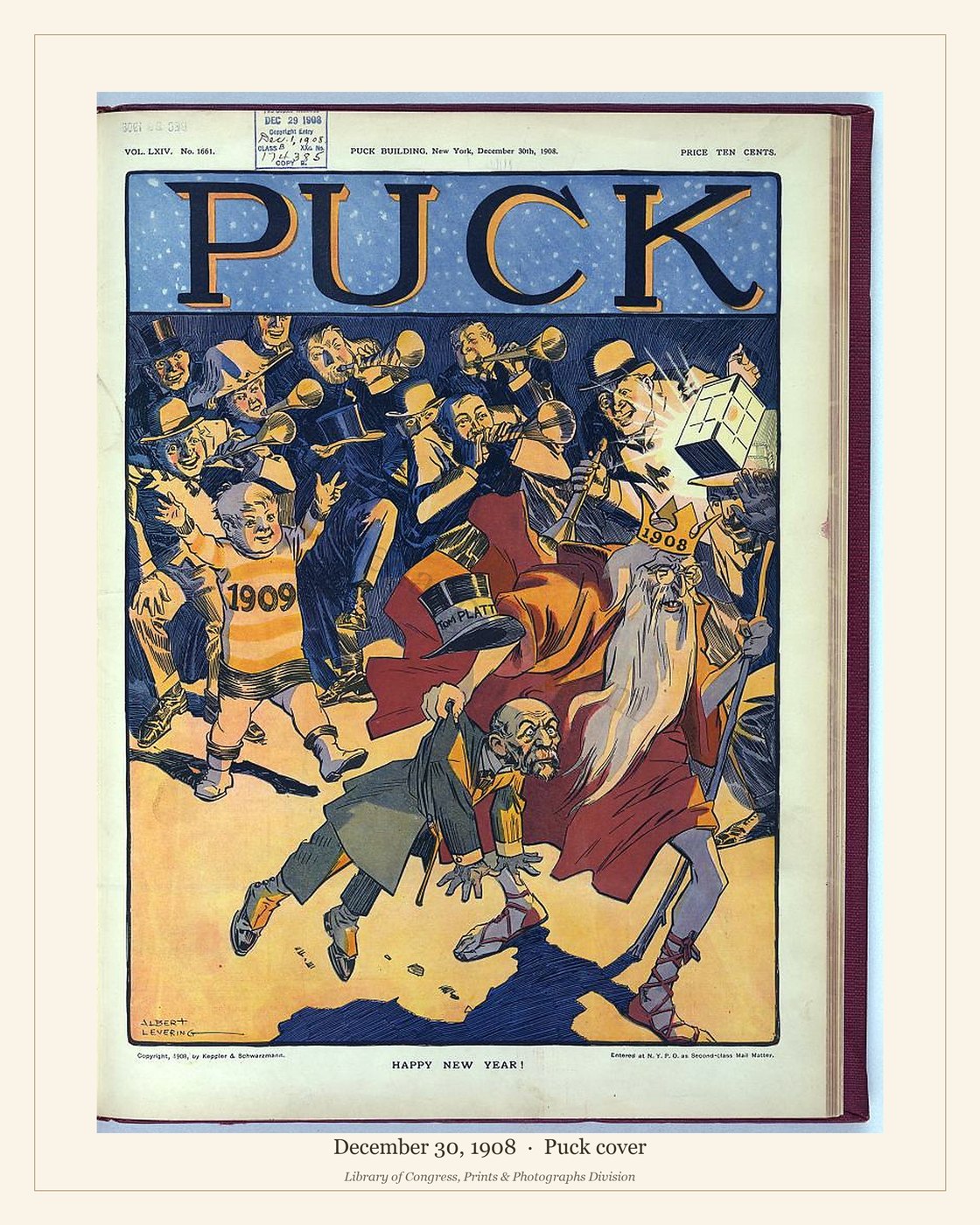 Puck cover — December 30, 1908 — watermarked preview