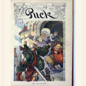 Puck cover — August 4, 1909 — watermarked preview