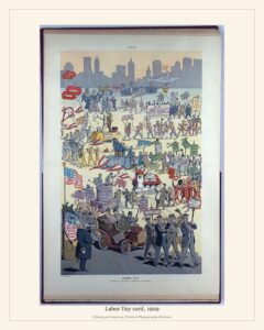 Labor Day card, 1909
