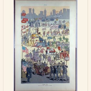 Labor Day card, 1909 — watermarked preview