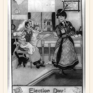 Election Day card, 1909 — watermarked preview
