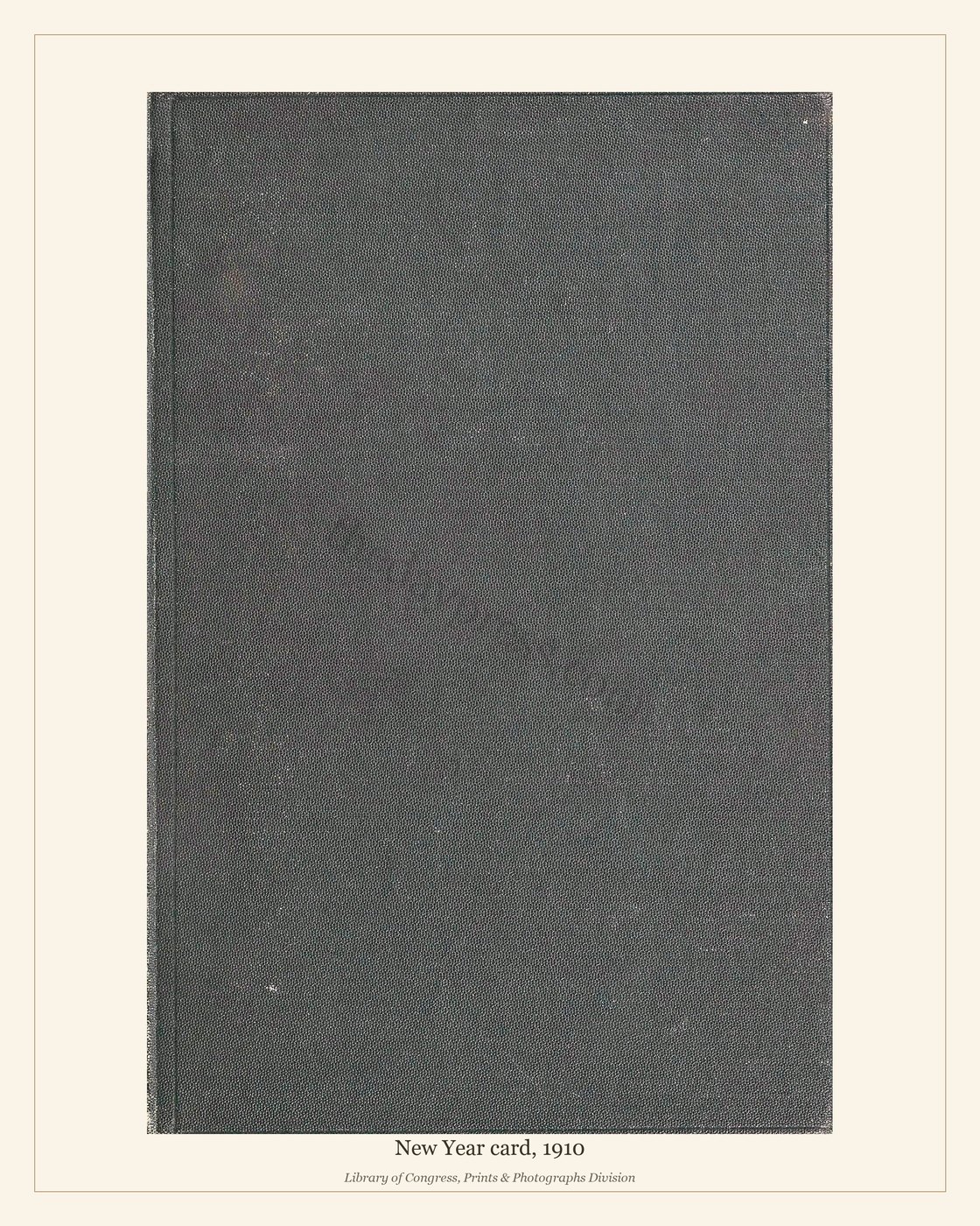 New Year card, 1910 — watermarked preview