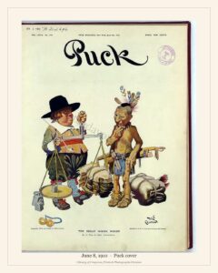 Puck cover — June 8, 1910