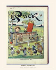 Fourth of July print, 1910