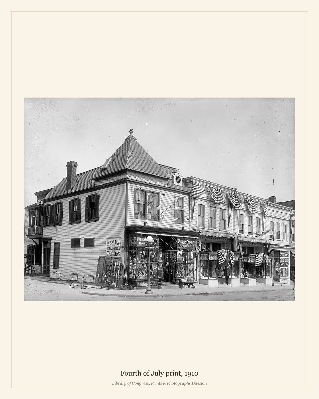 Fourth of July print, 1910 — watermarked preview