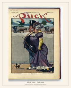 Puck cover — July 6, 1910