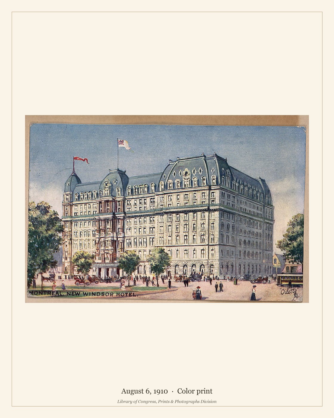 Color print — August 6, 1910 — watermarked preview
