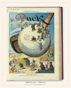 Puck cover — August 10, 1910