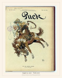Puck cover — August 31, 1910