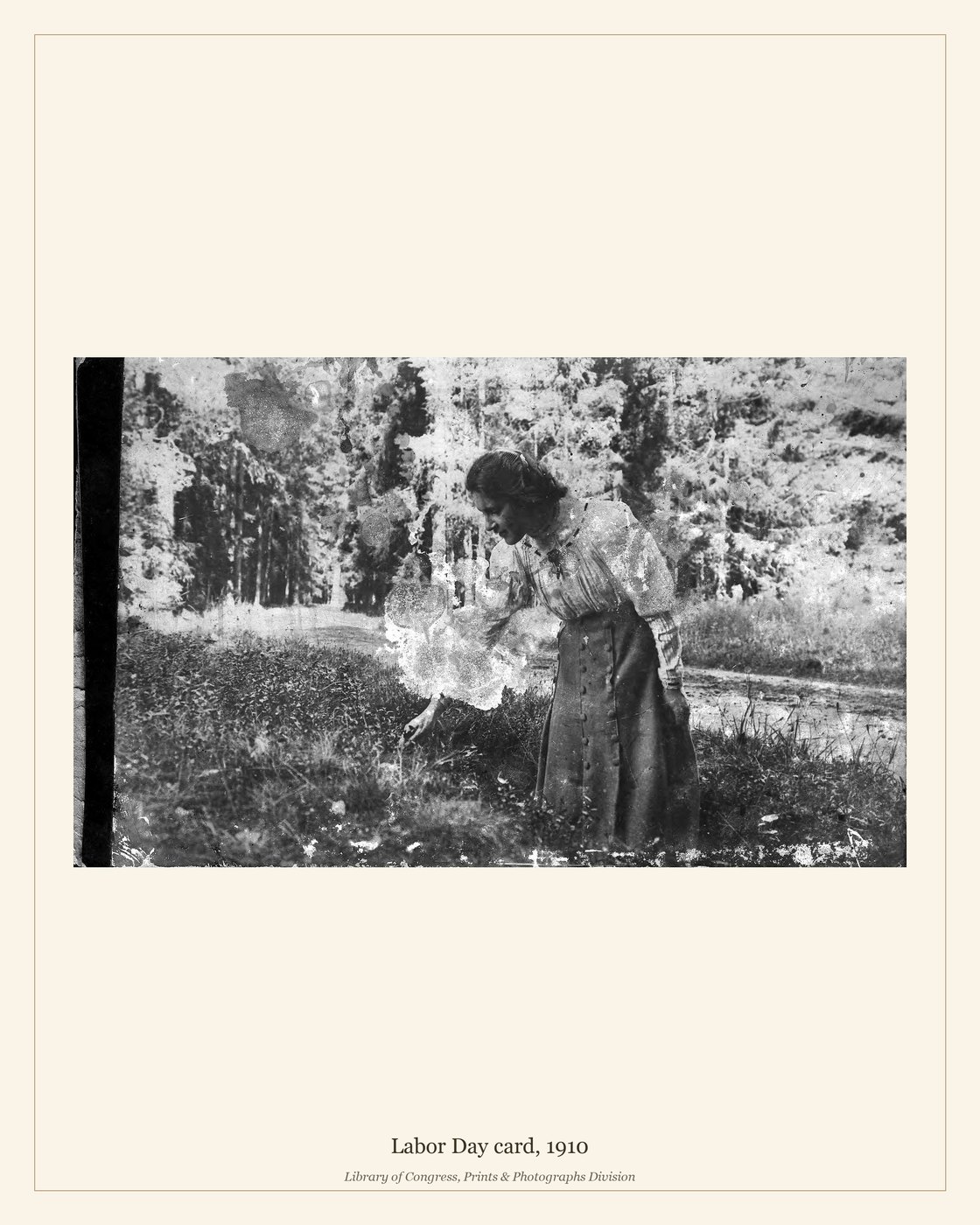 Labor Day card, 1910 — watermarked preview