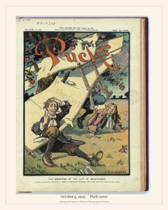 Puck cover — October 5, 1910