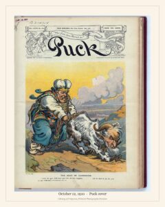 Puck cover — October 12, 1910