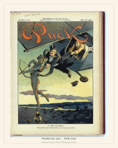 Puck cover — October 26, 1910
