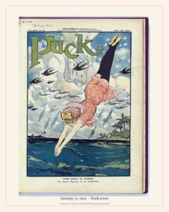 Puck cover — January 11, 1911