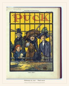 Puck cover — February 22, 1911