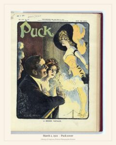 Puck cover — March 1, 1911