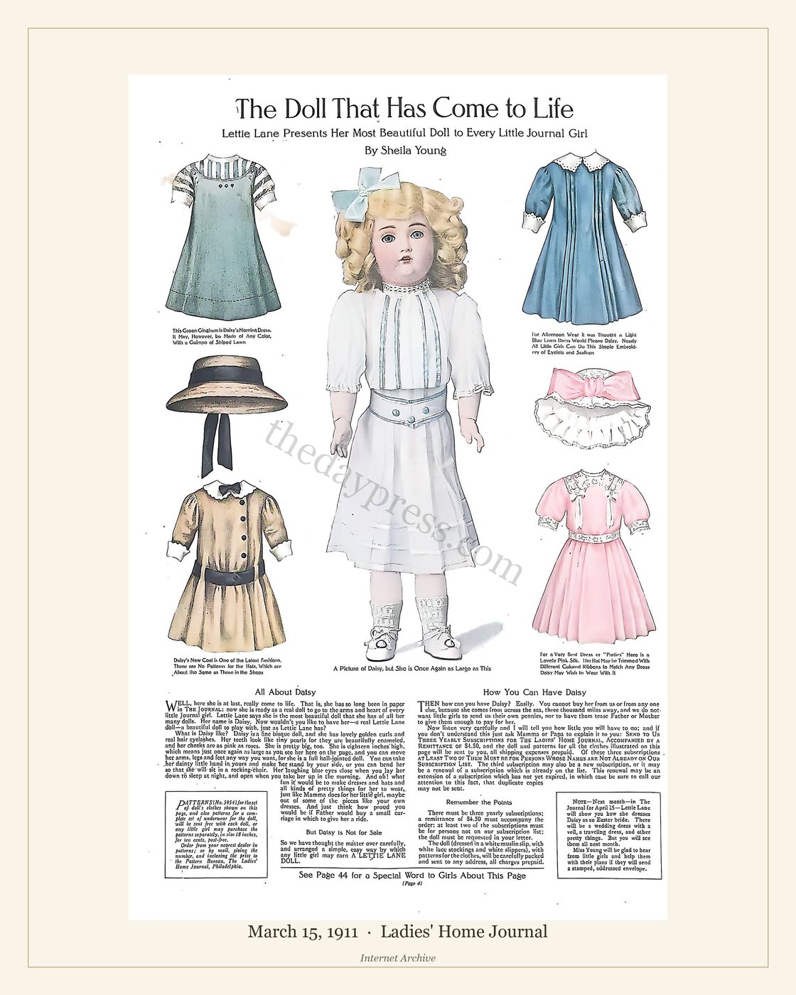 Ladies' Home Journal — March 15, 1911 — watermarked preview