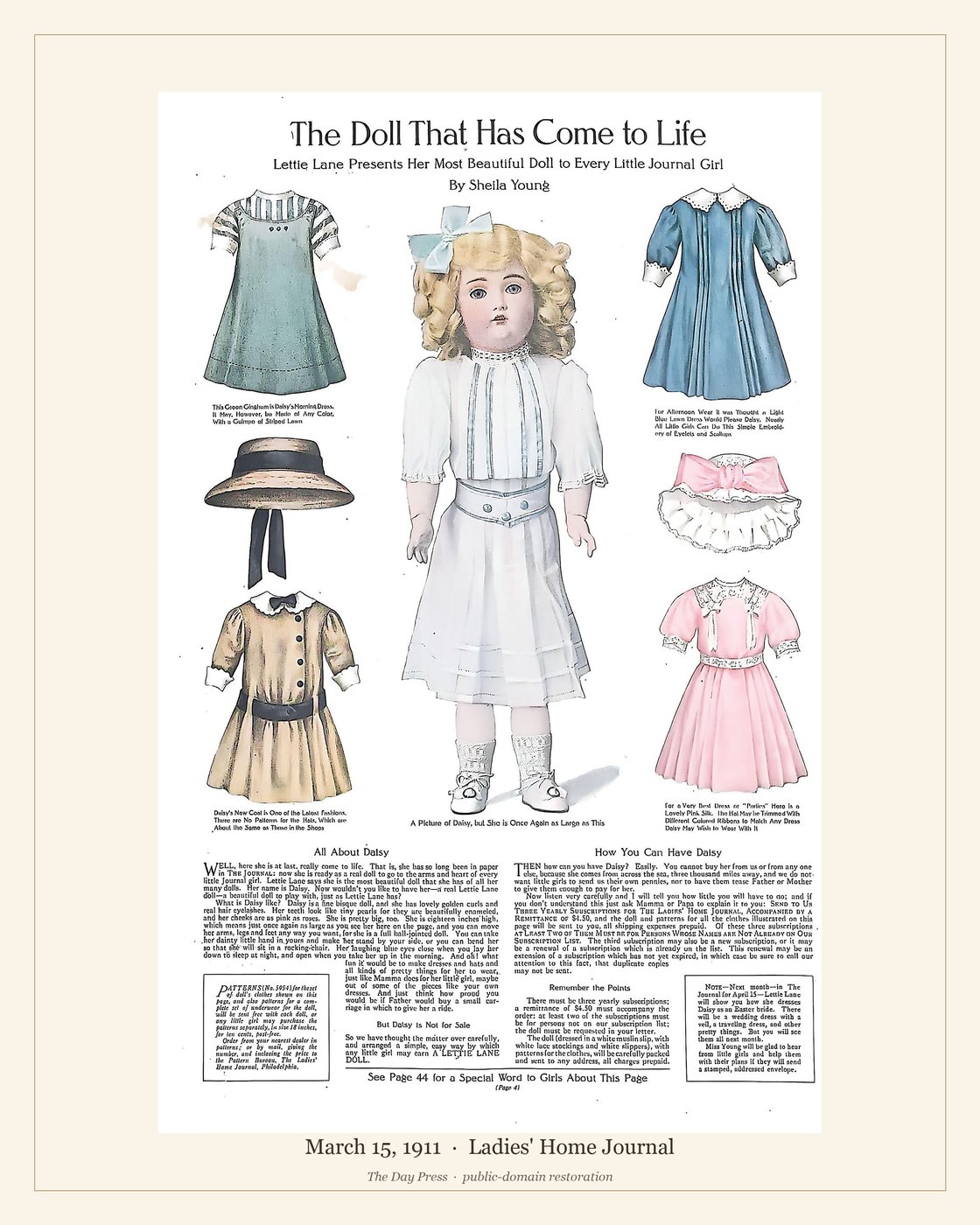 Ladies' Home Journal — March 15, 1911
