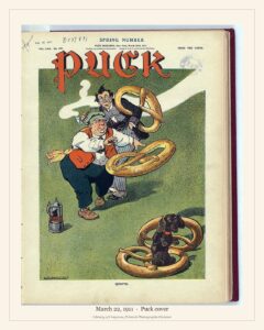 Puck cover — March 22, 1911