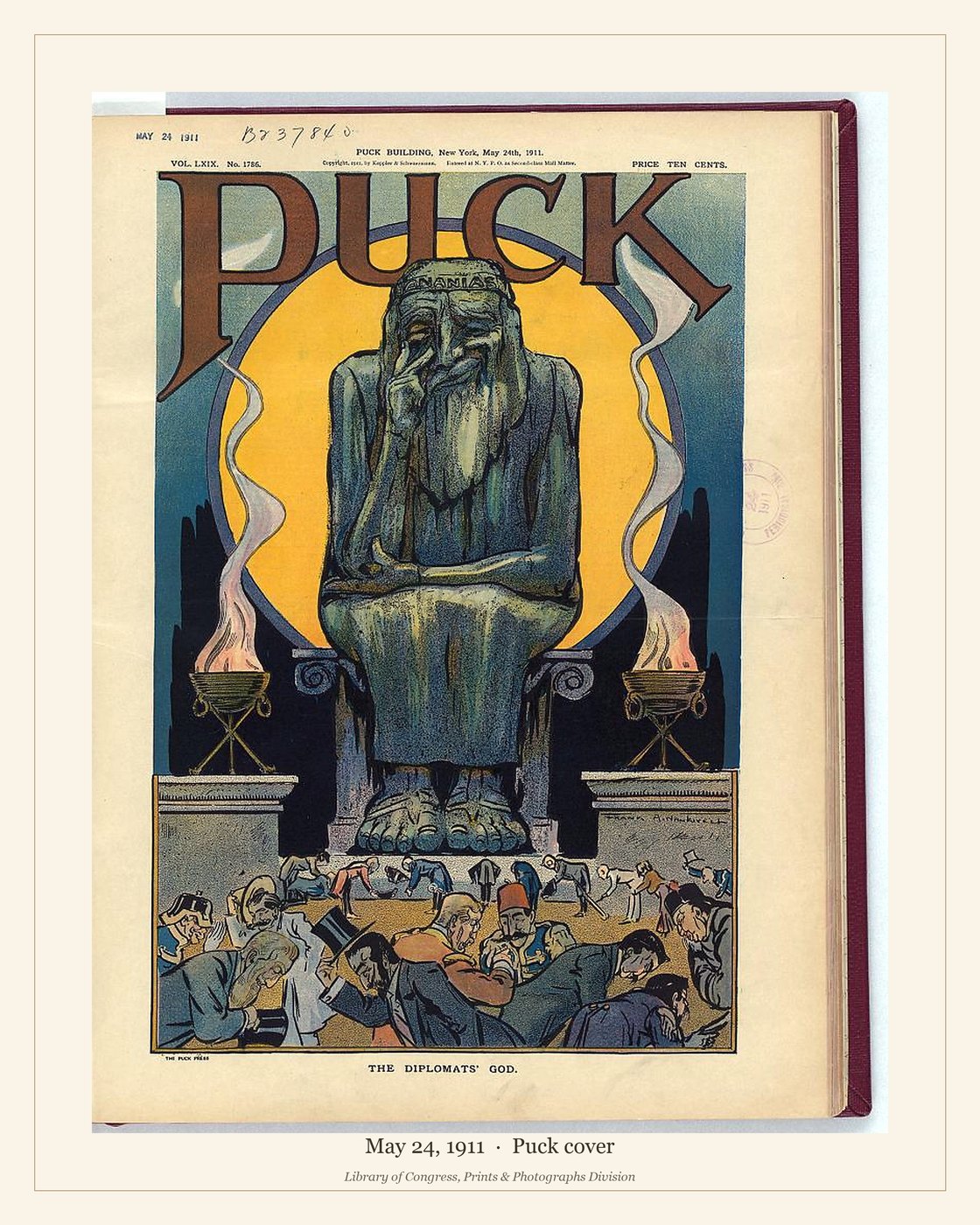 Puck cover — May 24, 1911 — watermarked preview