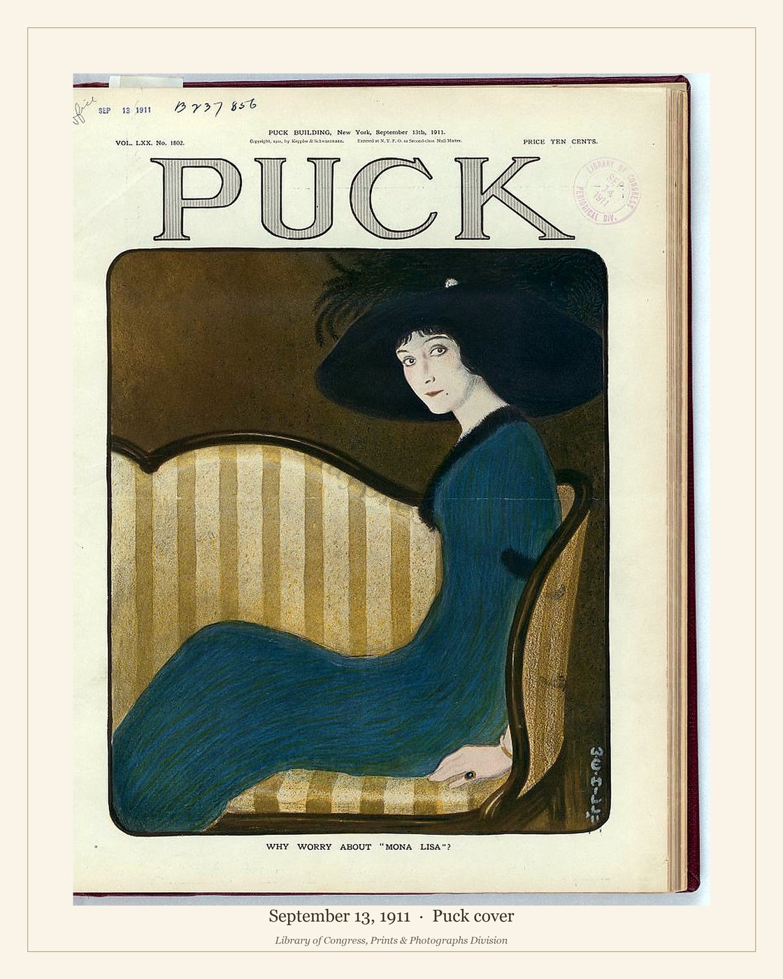 Puck cover — September 13, 1911 — watermarked preview