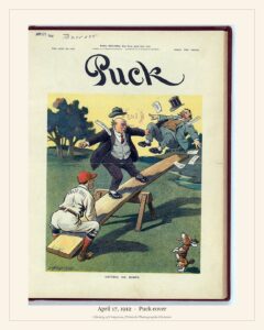 Puck cover — April 17, 1912