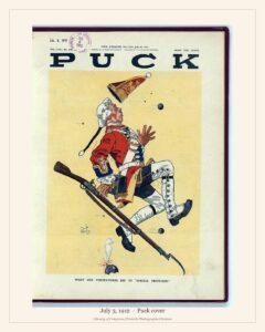 Puck cover — July 3, 1912