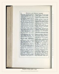 Fourth of July print, 1912