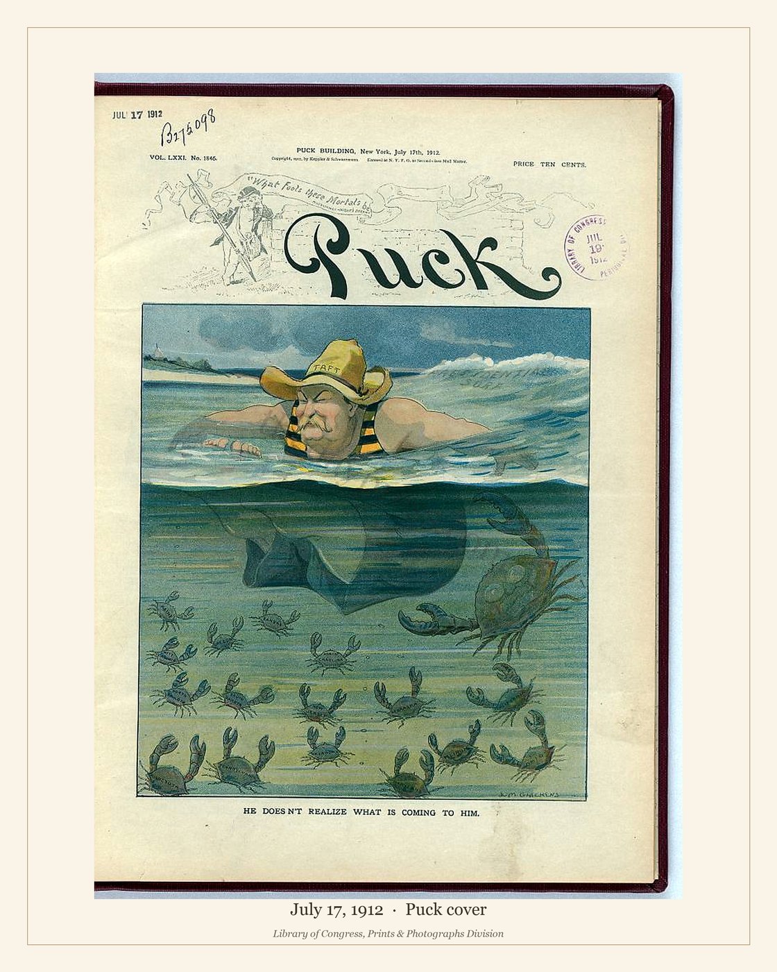 Puck cover — July 17, 1912 — watermarked preview