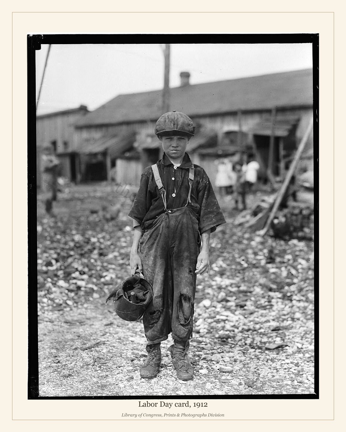 Labor Day card, 1912 — watermarked preview