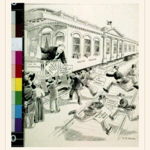 Election Day card, 1912 — watermarked preview
