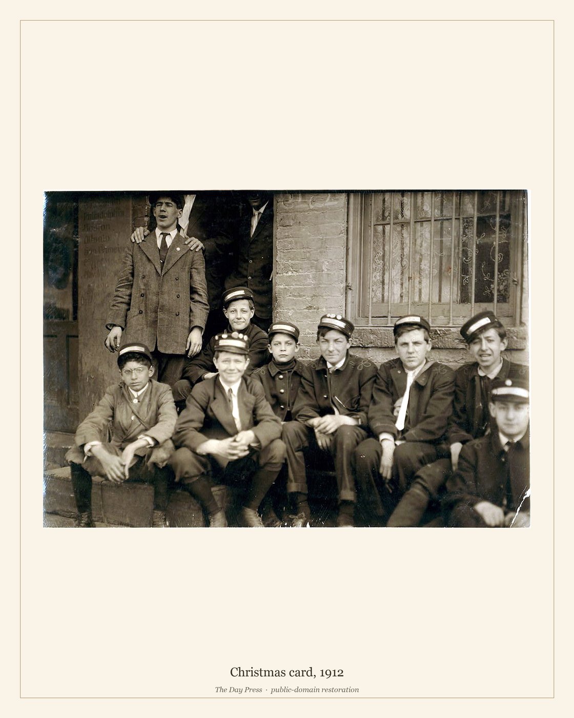 Christmas card, 1912