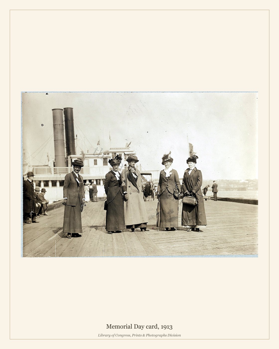 Memorial Day card, 1913 — watermarked preview