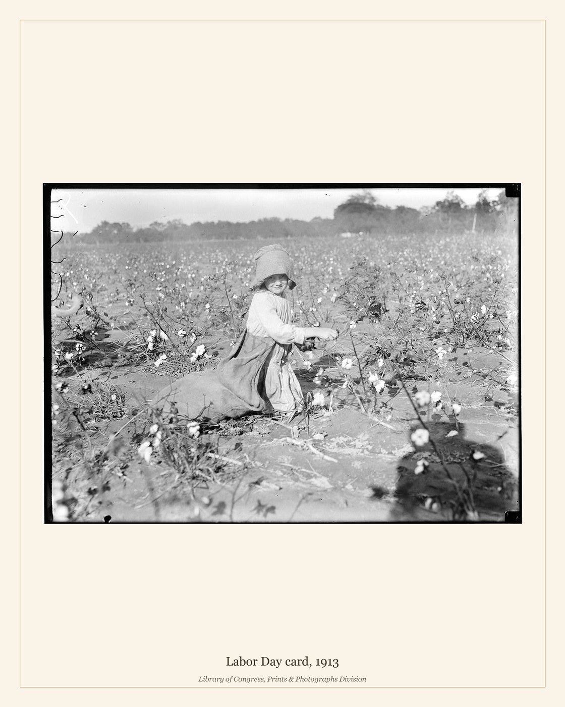 Labor Day card, 1913 — watermarked preview