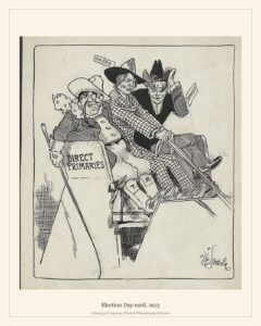 Election Day card, 1913